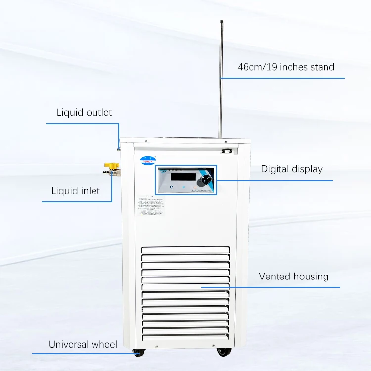 Холодильник 30 40 80 120 Di Raffreddamento A Bassa Temperatura Pompa Circolante Liquido Refrigeratore Acqua Da Laboratorio