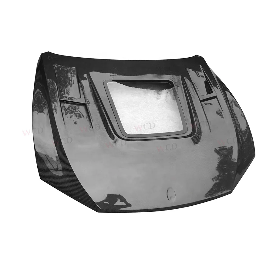 Капот двигателя из углеродного волокна в стиле TC для Maserati Levante прозрачная