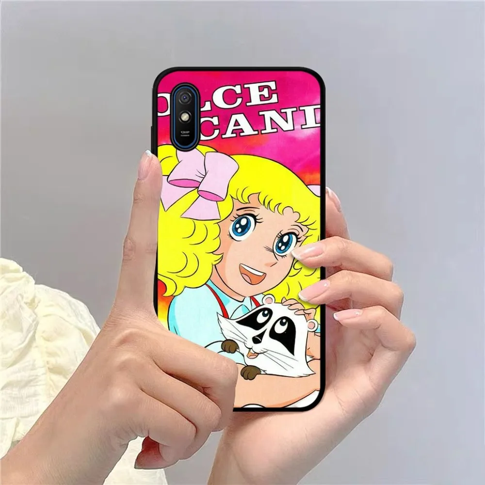 Anime Manga Candy Phone Case For Redmi 5 6 7 8 9 10 Plus Pro A GO K20 K30 K40 F3 Fundas
