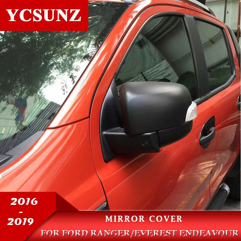 

ABS Mirror Cover For Ford Everest Endeavour 2016 2017 2018 2019 Double Cabin Ranger 2016 Car Accessories