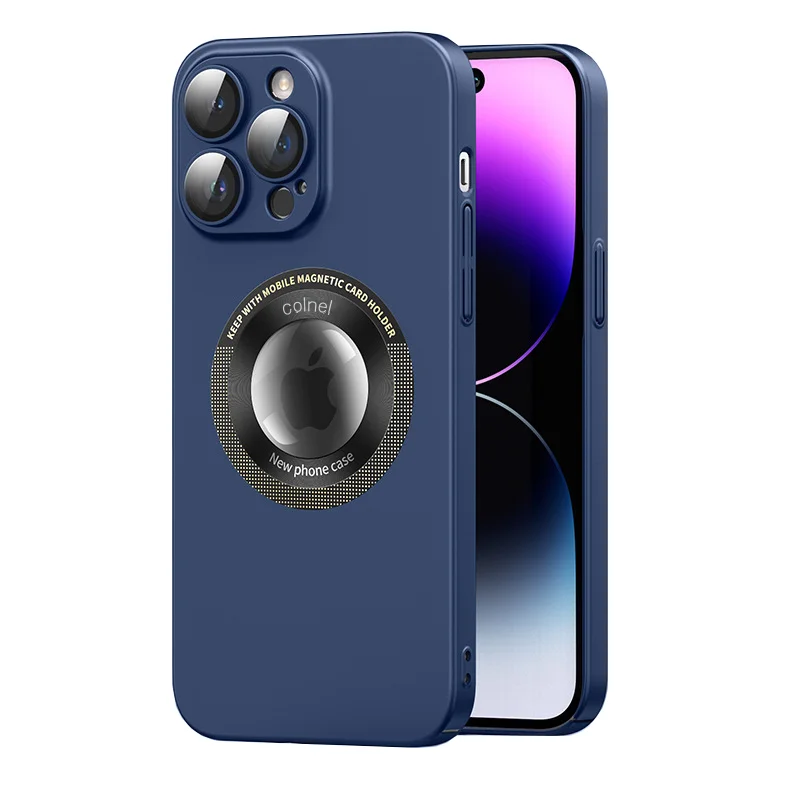 

Ultra Thin Magnetic Case for Magsafe Wireless Charging for iPhone 14 13 12 11 Pro Max Plus with Camera Film Protector Hard PC