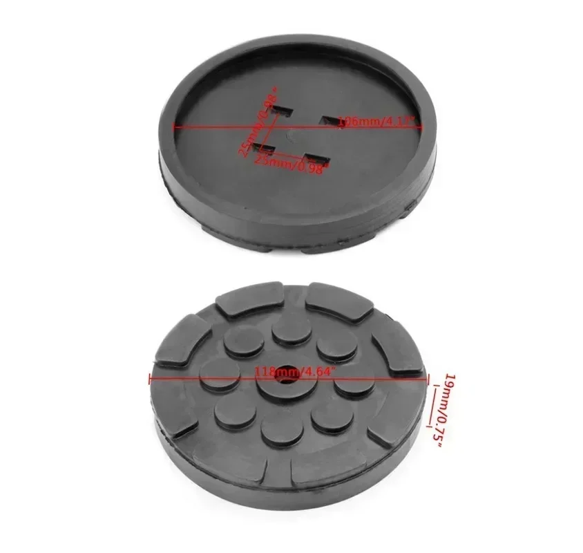 1 шт. черная резиновая подставка для автомобильного подъемника