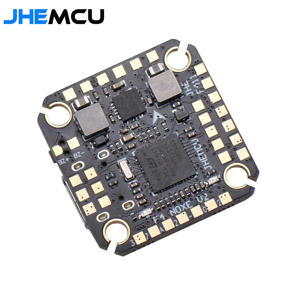 Контроллер полета Betaflight F4 NOXE V2 W/ OSD 5/10V BEC LC Filter Baro Blackbox AIO board 20x20 мм для гоночного