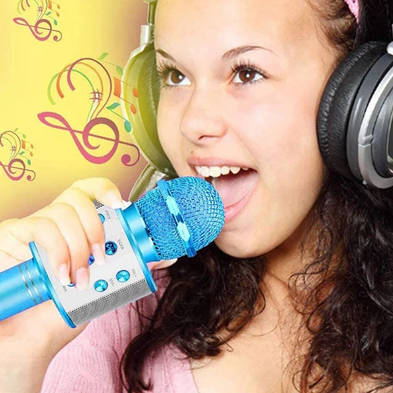 

2 шт./упаковка, беспроводной музыкальный Bluetooth-микрофон