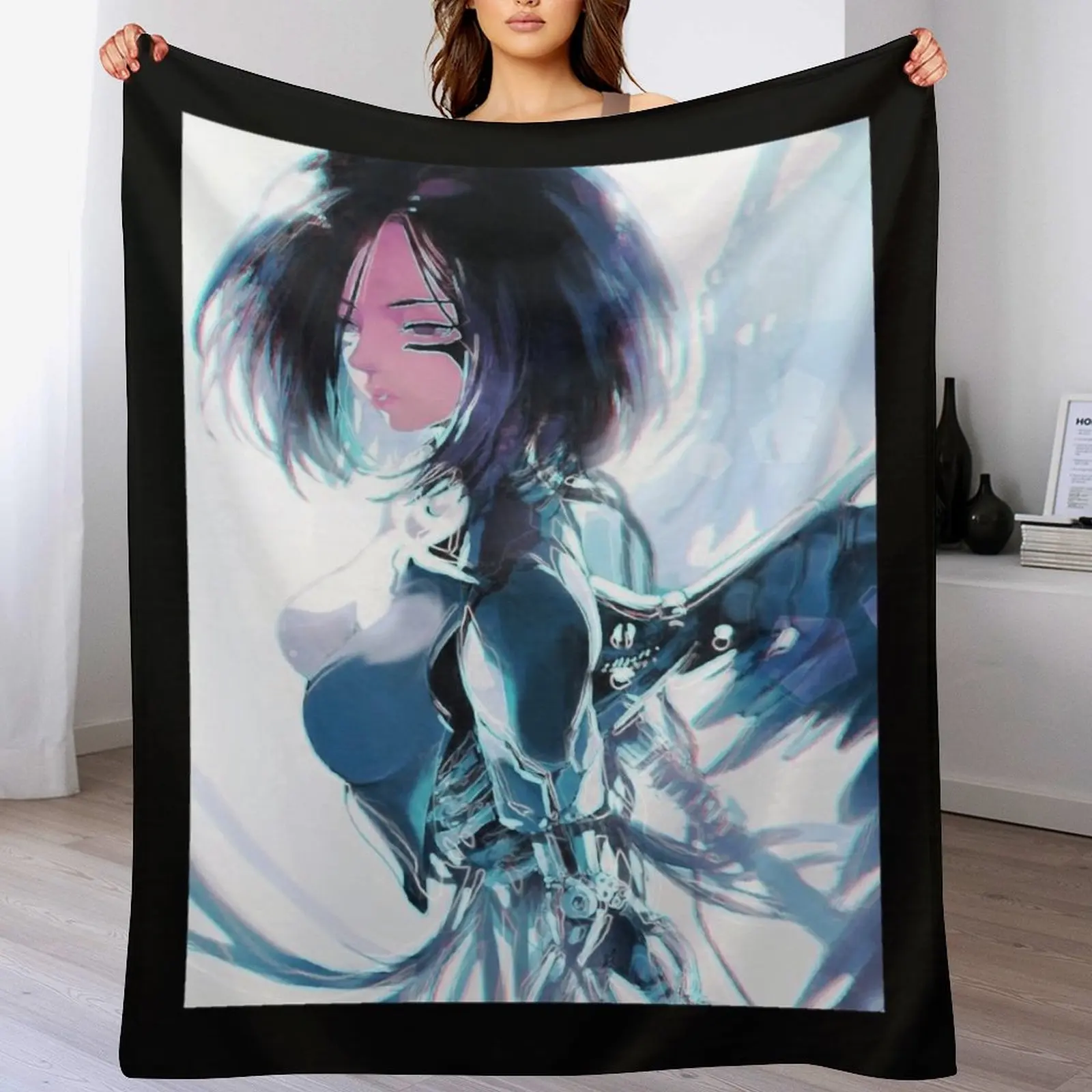 Одеяло Alita: Battle Angel фланелевые мягкие роскошные дизайнерские одеяла для детских