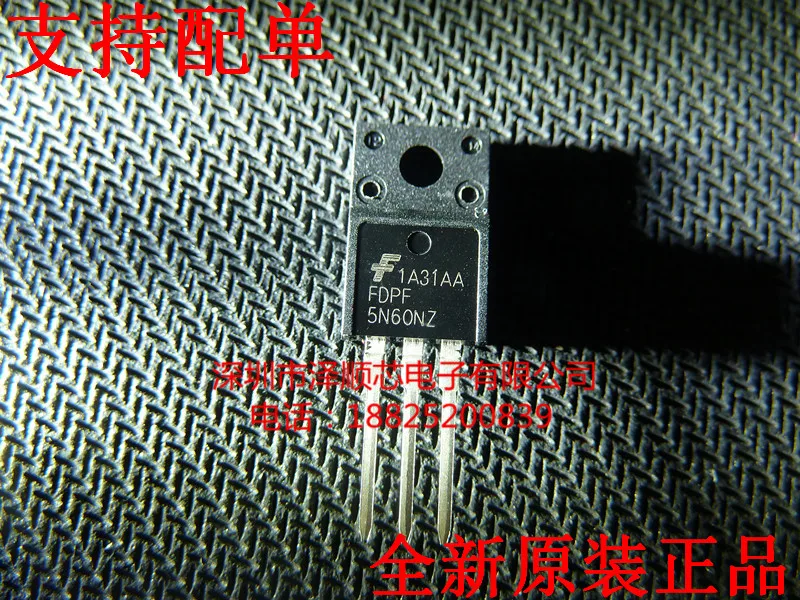 

30pcs original new FDPF5N60NZ TO-220F field-effect transistor