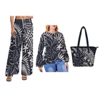 Гавайские широкие брюки, одежда для племени, жители острова, новинка 2021, желтые комплекты одежды в полинезийском стиле раста, свободные брюки из полиэстера