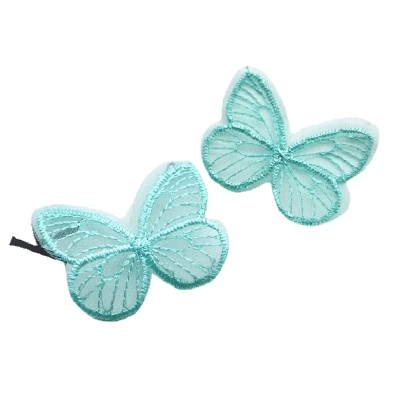 

diy embroidery butterfly piece handmade hair accessories material clothing accessories earring accessories