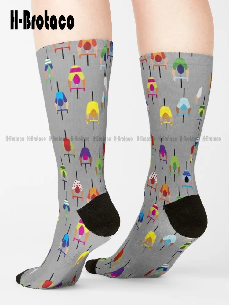 

Носки Peloton для велосипедистов, оптовые носки, индивидуальный подарок, уличные носки для скейтборда в стиле Харадзюку, Молодежные носки для п...