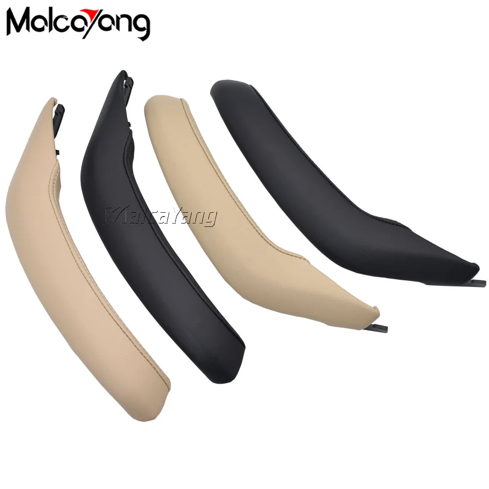 

Left Right Hand Car Inner Passenger Door Pull Handle Leather Outer Cover Trim Set Replacement For BMW X3 F25 X4 F26 2011-2017