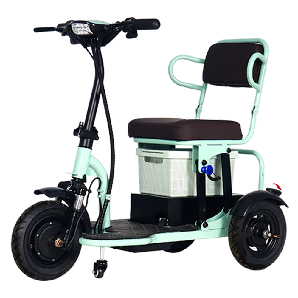 

Электрический трехколесный бытовой аккумулятор Pedicab с жидкокристаллическим инструментом, двойная барабанная тормозная система