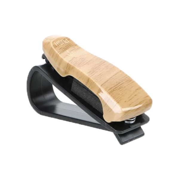 

Автомобильный держатель для солнцезащитных очков, чехол с деревянной текстурой, зажим для солнцезащитных очков, карточек, билетов, крепление