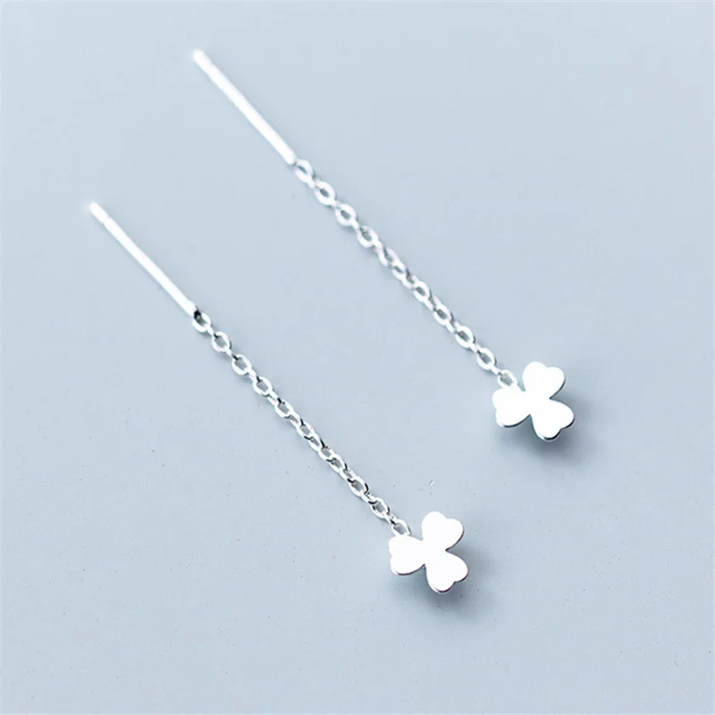 Delysia King   Small fresh grass lucky earrings simple earrings earline