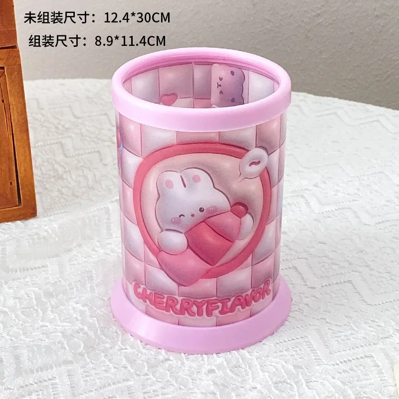 

Пластиковый настольный держатель для ручек с героями мультфильмов