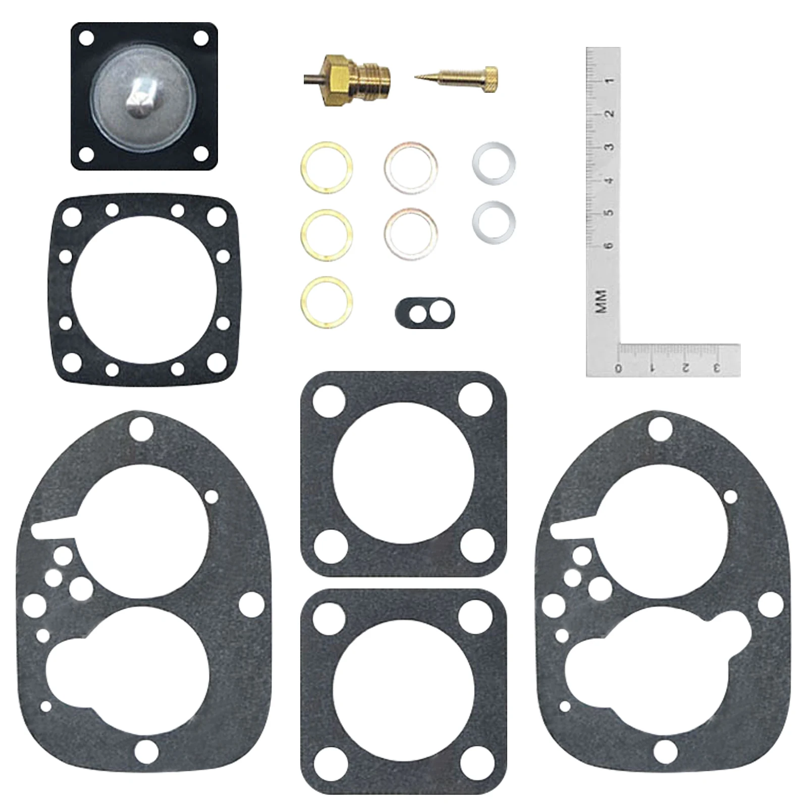 

Carburetor Repair Rebuild Kit Easy To Install Carburetor Overhaul Repair Kit With Gasket Fit For Penta Inboard Marine 856471 AQ