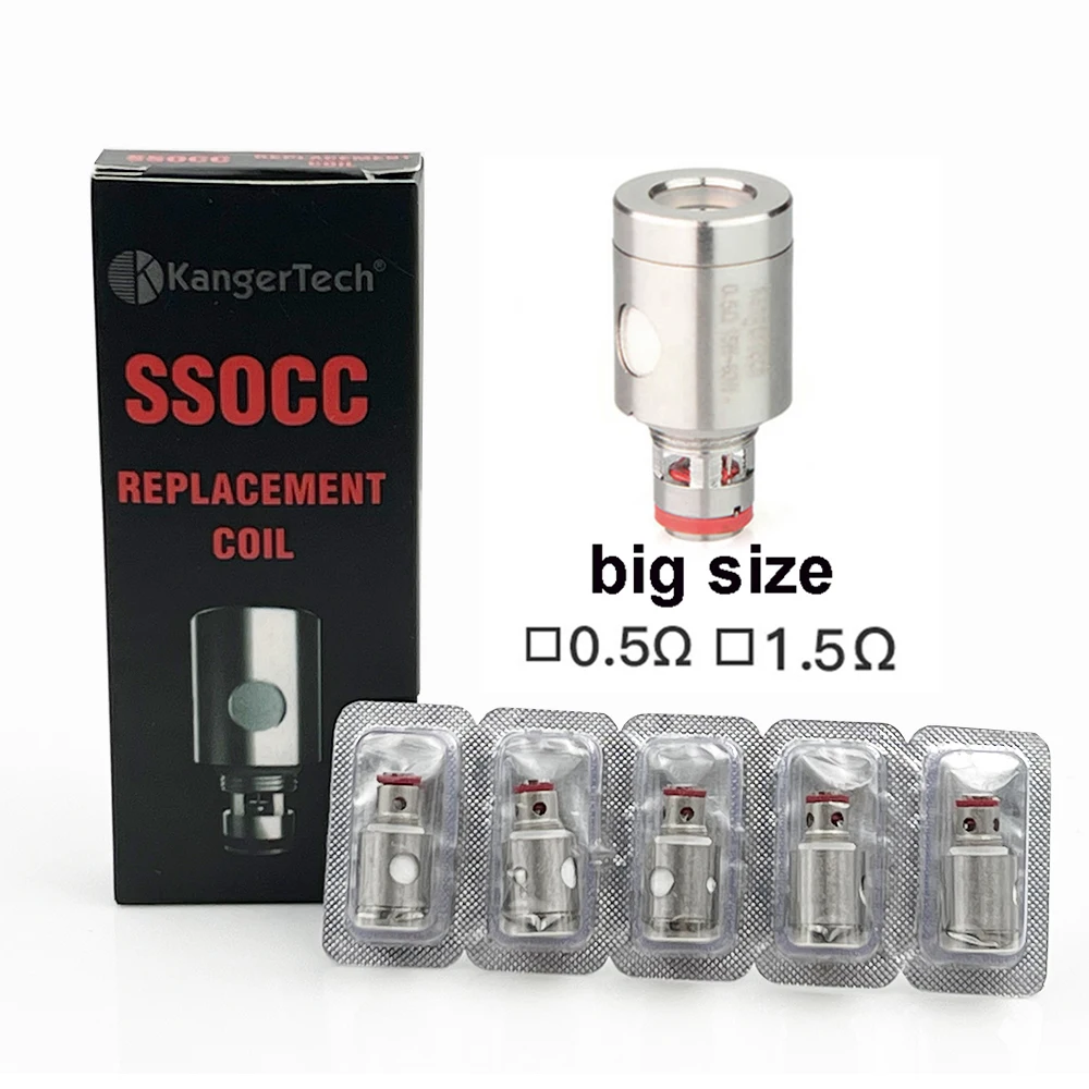

Vmiss Kangertech SSOCC катушки 0,5 Ом Сменная головка для Kanger Subtank Mini Protank 4 Sub Ohm Танк Атомайзер