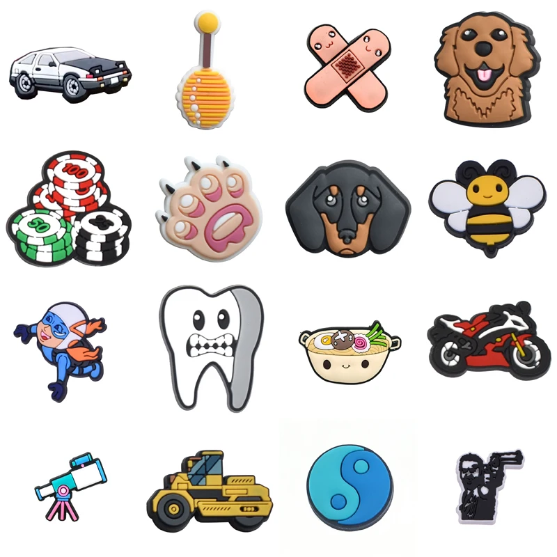 

Shoes Accessories Shoe Charms Packs Boy Women Charm Gifts Decorations for Crocs Men Wholesale Bulk Para Pins Kids Set Jeans Girl