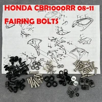 fit for honda cbr1000rr 08 09 10 11 2008 2011 motorcycle fairing bolts kit clips bodywork screw nuts screws fasteners