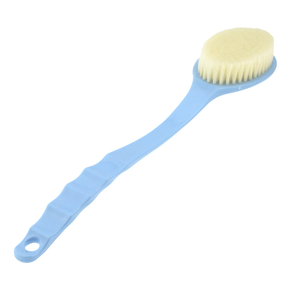 

1Pcs NEW Long Handled Plastic Bath Shower Back SPA Brush Scrubber Skin Cleaning Brushes Body For Bathroom Accessories Clean Tool