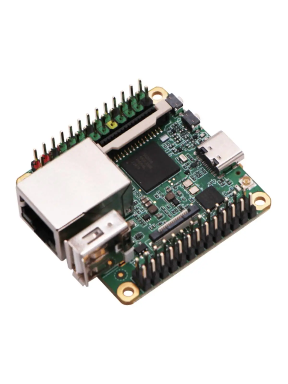 Молоко-V Duo S - Mini RISC-V/ARM SBC Sophgo SG2000 512 МБ ОЗУ 8 Гб eMMC 0 5 T NPU WiFi 6/BT5 Dual MIPI CSI DSI 100M RJ45