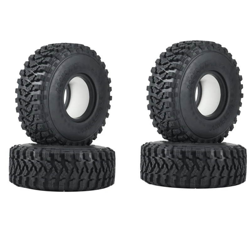 

4PCS 180X67mm 2.9 Inch All Terrain Rubber Tyres Wheel Tire for 1/6 RC Crawler Car Axial SCX6 AXI05000 Upgrade Parts