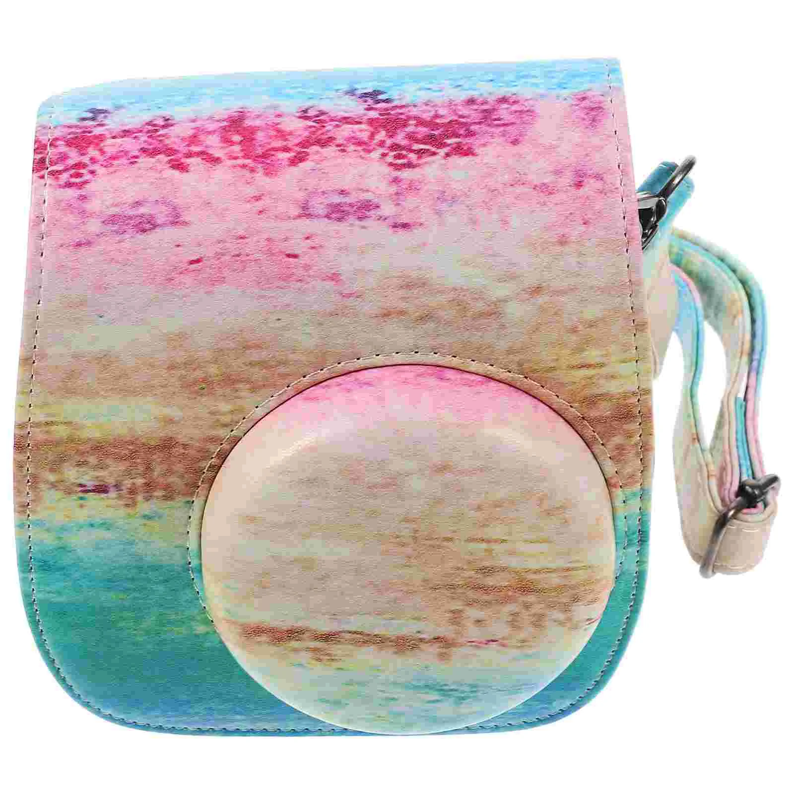 

Camera Instant Case Carrying Cover Photography Accessories Pu Protector Film