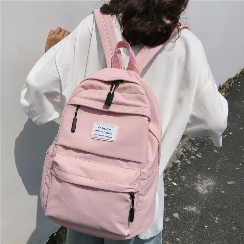 

Travel Bag Female Backpack Style Backpack Atmospheric Lightweight Retro Girlfriends Simple Personality Practical Chinese Women
