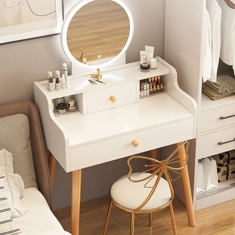 Мобильный столик для макияжа комоды изголовья туалетный комнаты Miroir набор