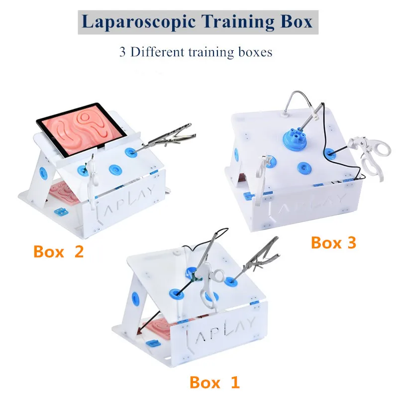 Laparoscopic Training Box Simulator Surgical Instruments Laparoscopy Surgical Trainer Student Nurse Teaching Tools