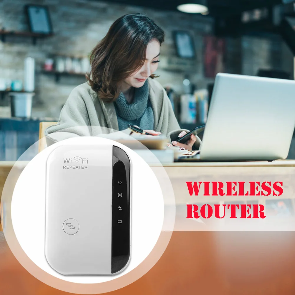 

WL-WN522 WPS Wi-fi Access Point Wireless 300Mbps 2.4GHz Portable WiFi Expander One-Key Encryption Effective Anti-Rubbing