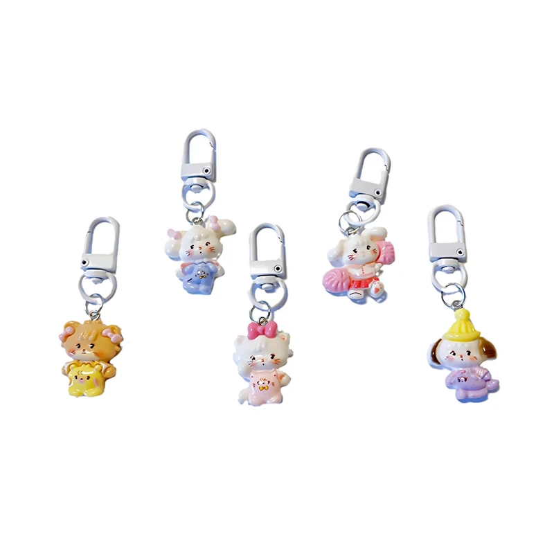 Милая искусственная полимерная подвеска в виде сердца для девочек Чарм-брелок