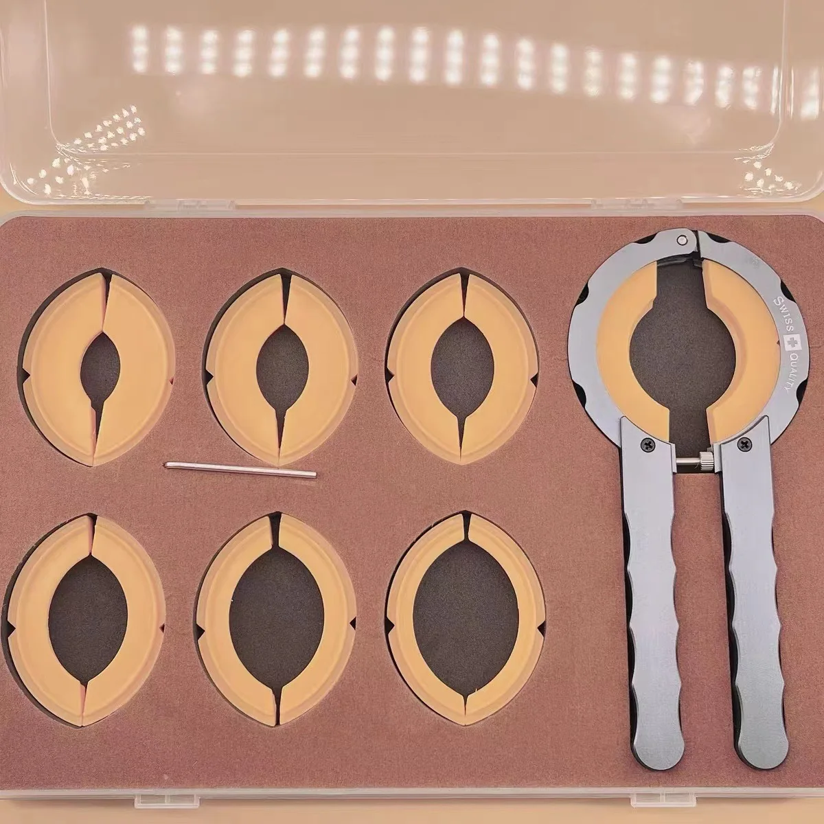 Professional Watch Bezel Remover Alloy Watch Bezel Ring Opener Tool for Watchmakers Watch Rotating Outer Ring Removal Tools Set