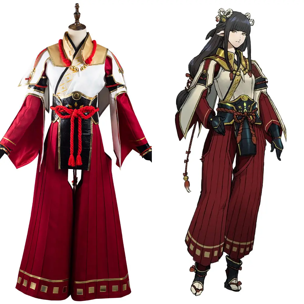 

Monster Hunter Rise Minoto Cosplay Costume Outfits Halloween Carnival Suit
