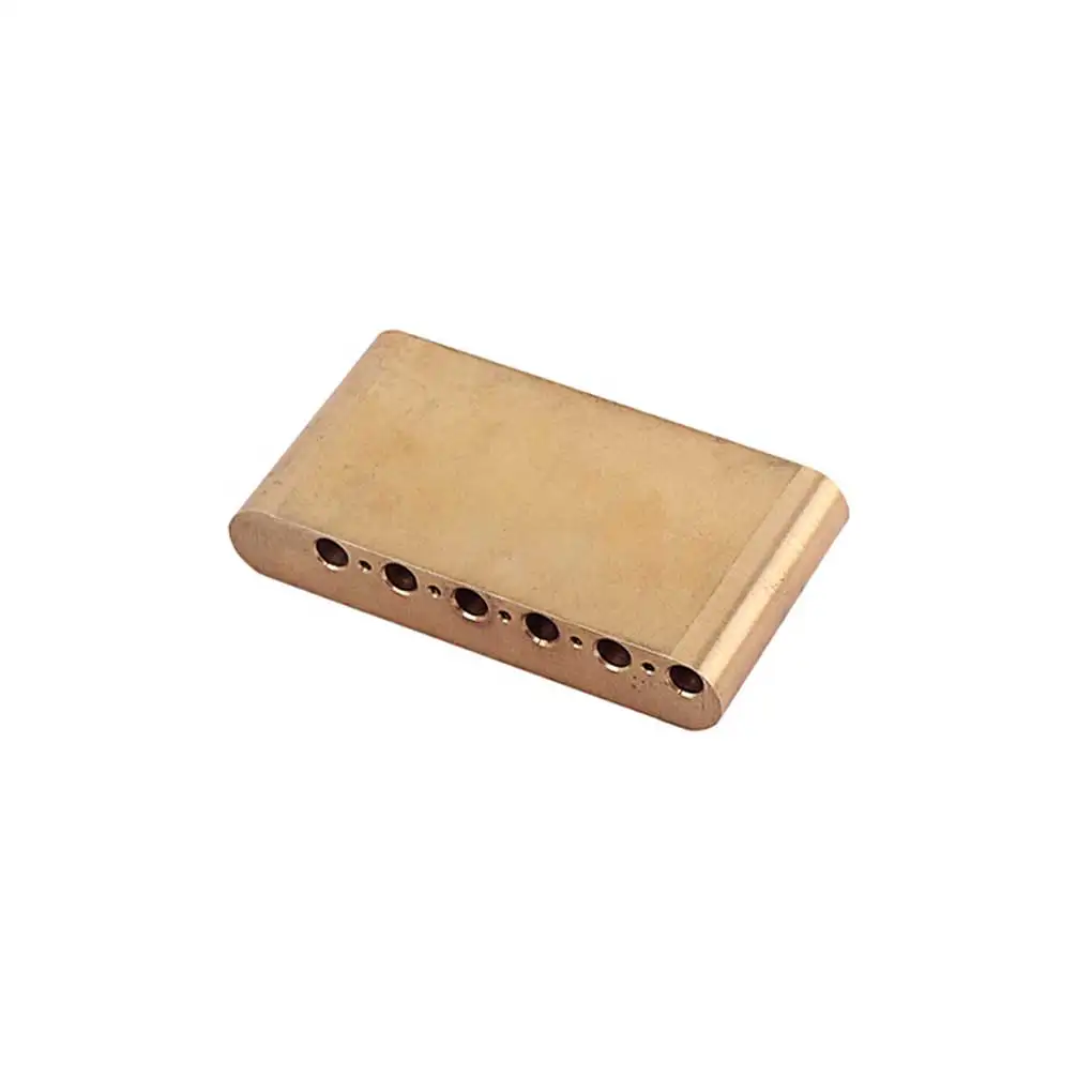 

Guitar Bridge Brass Block Tremolo Parts Guitars Accessories Repairing Tools Replacement for Standard Series Strat