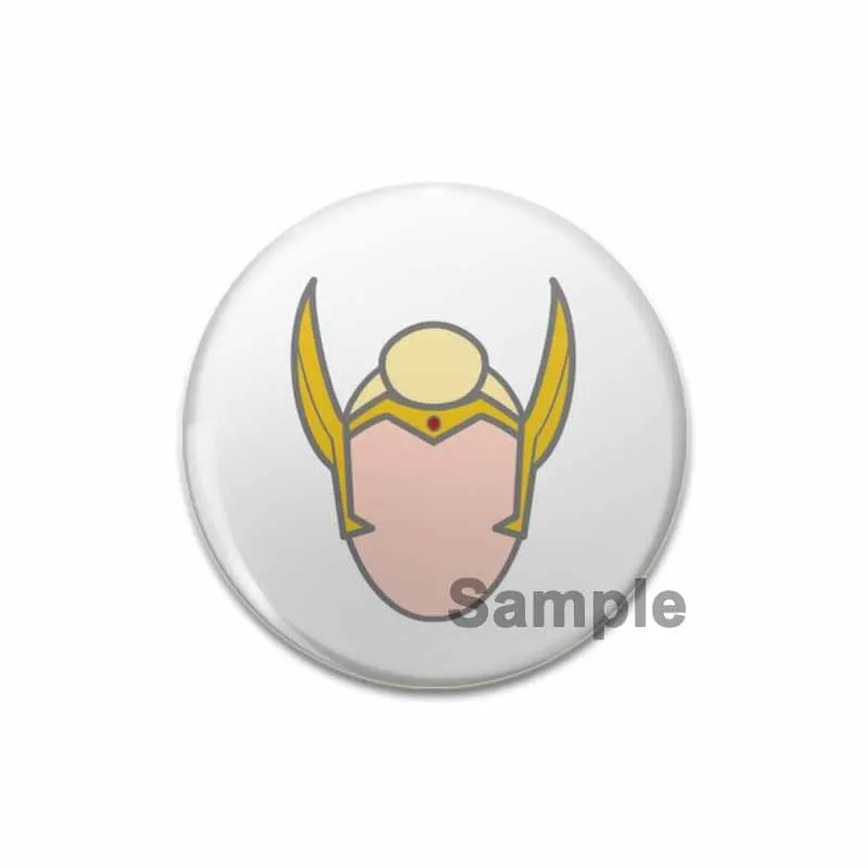 

Пластиковый круглый значок She Ra Look