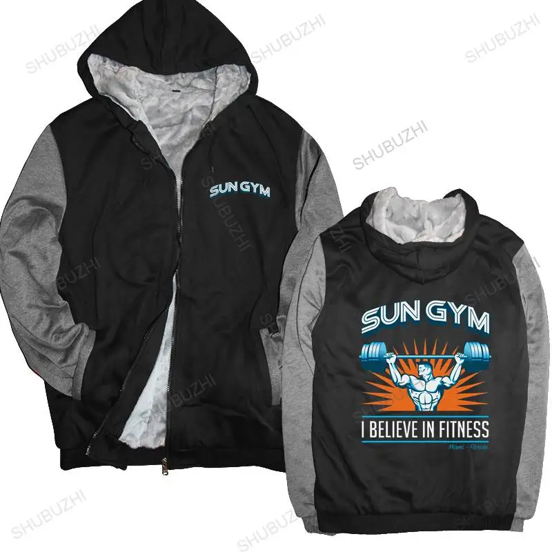 

men winter warm black hoody SUN GYM I BELIEVE IN FITNESS PAIN & GAIN MENS thick hoody LOTS OF COLS warm hoodies homme sweatshirt
