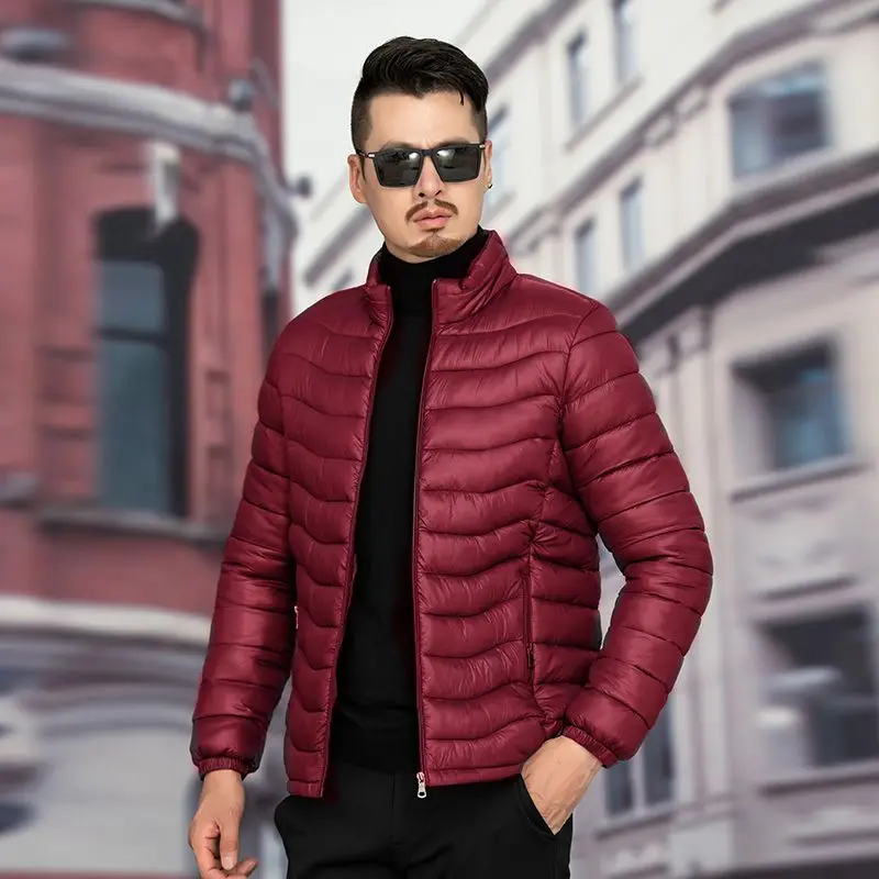 New Winter Men Warm Waterproof Parkas Jacket Vests Coat Mens Autumn Casual Brand Windproof Outwear Parkas Jacket Male F18