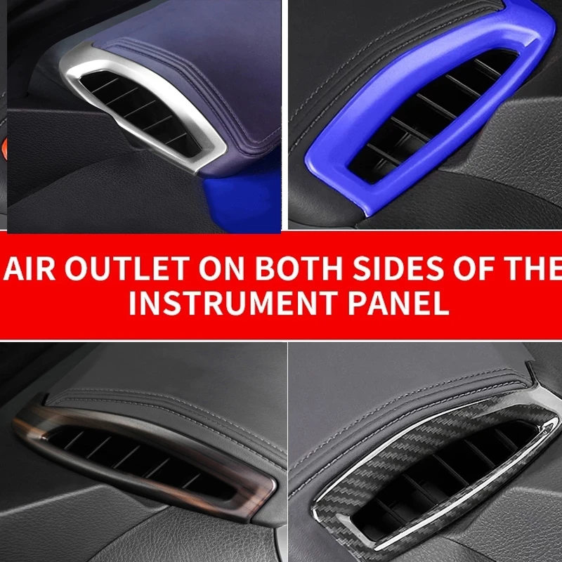 

RHD & LHD для Toyota CHR C-HR 2017 2018 Передняя приборная панель, Верхняя Крышка вентиляционного отверстия, ободок, рамка, украшение