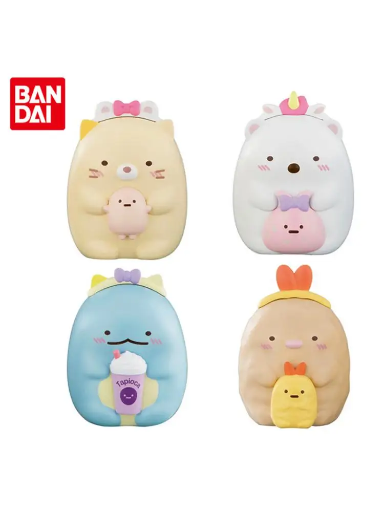 

Оригинальная бесшелковая модель Gacha Sumikkogurashi 5 милые Аниме фигурки героев коллекционные украшения игрушки подарки для детей