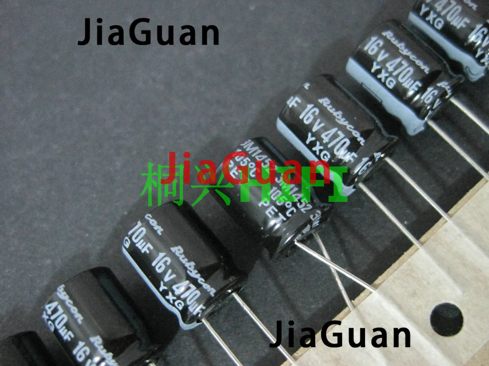 

50PCS RUBYCON yxg 470uf 16v 10x12.5MM electrolytic capacitor YXG 16V470UF high frequency low resistance long life 470uF/16V