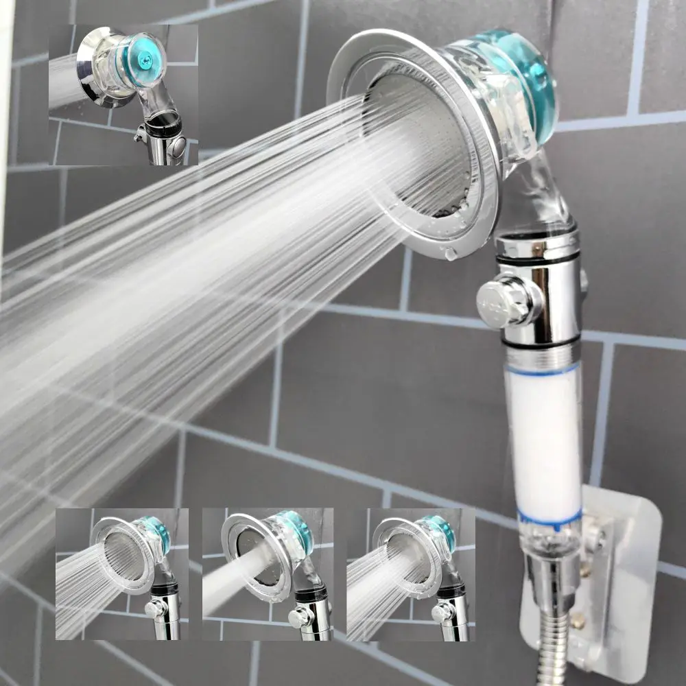 

Душевая лейка с турбонаддувом ABS пластик