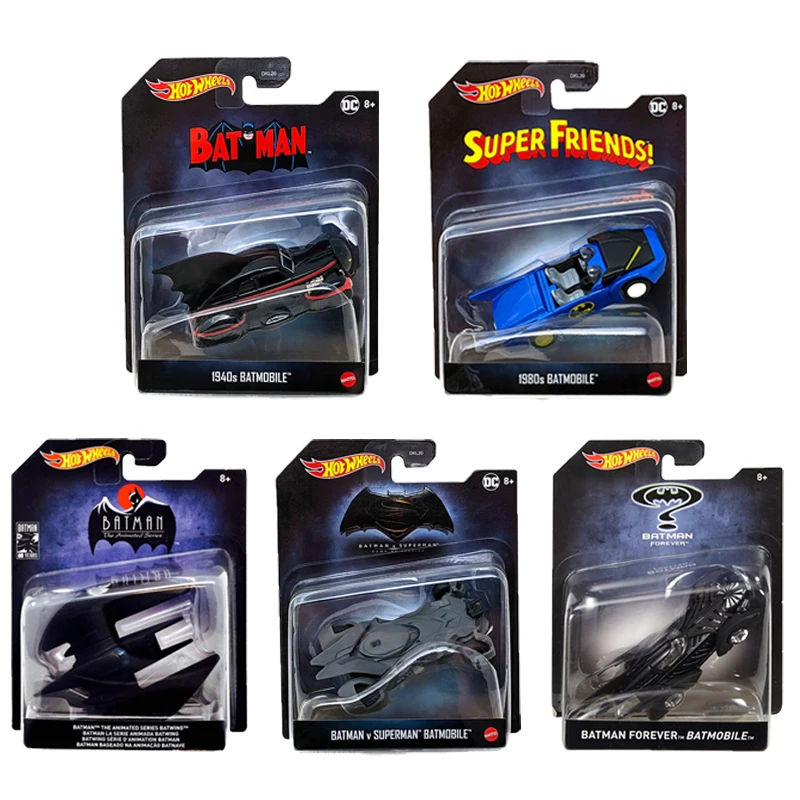 

Hot Wheels Bat Man Super Friends Forever Batmobile 1:50 Animated Series Limited Edition Collectible Die Cast Car Collection Gift