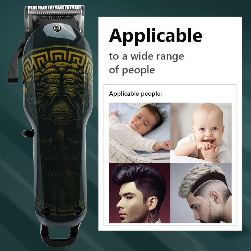 Беспроводной салонная машинка для стрижки волос профессиональный триммер