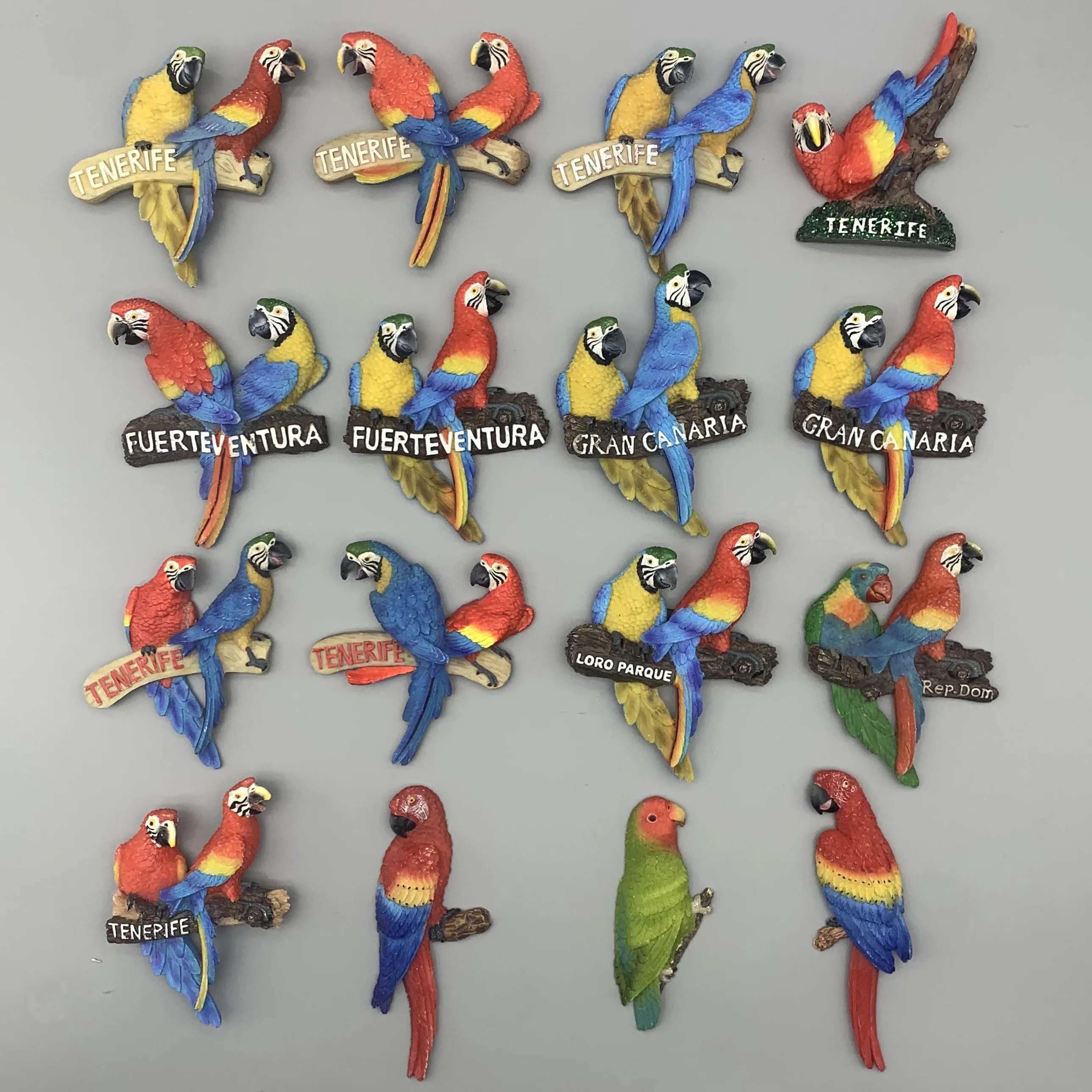 Северная Америка Re.Dom Tendrife Fuerteventura и т. д. 3D магниты на холодильник в виде попугаев, магниты на холодильник, стереоскопический магнит на холодильник Северная Америка Re.Dom Tendrife Fuerteventura и т. д. 3D магниты на холодильник в виде попугаев, магниты на холодильник, стереоскопический магнит на холодильник