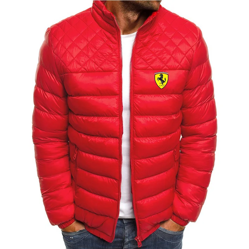 

2022 men's stand-up collar new warm thick cotton parker jacket winter fashion casual cotton jacket men's cotton down jacket