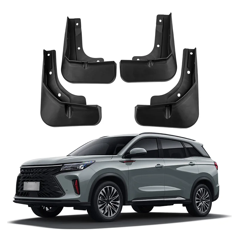 Черный Автомобильный брызговик для FENGON Glory 580 2022 уменьшения пыли и защиты от