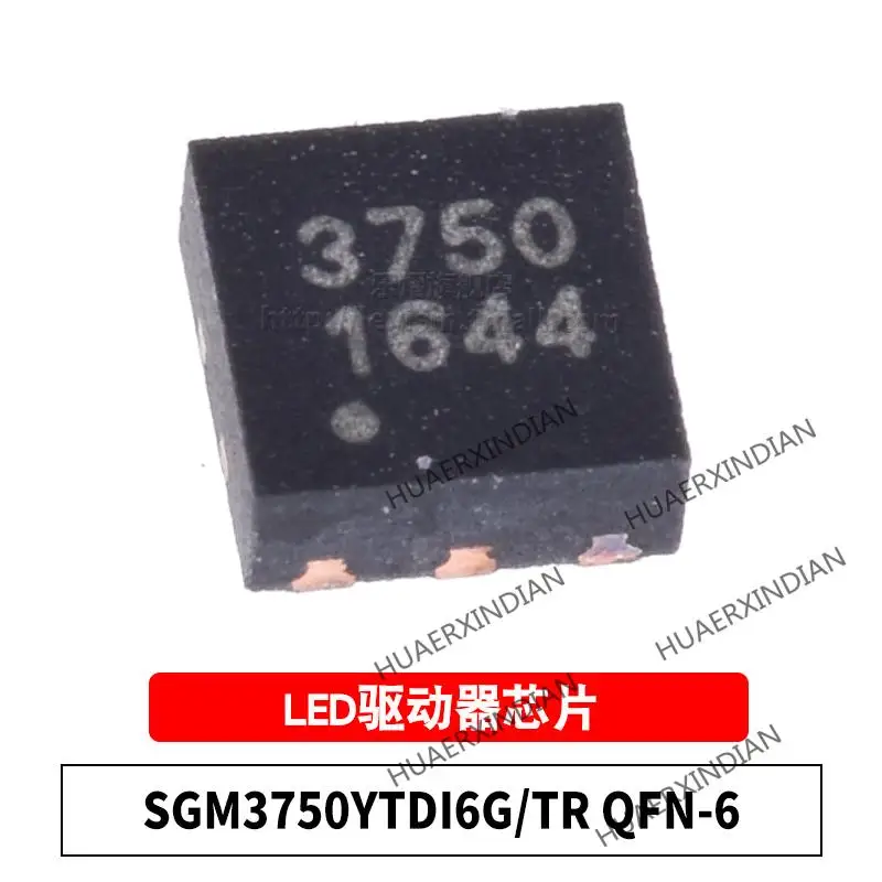 

10PCS/LOT New Original SGM3750YTDI6G/TR QFN-6 Type 3750 LED In Stock