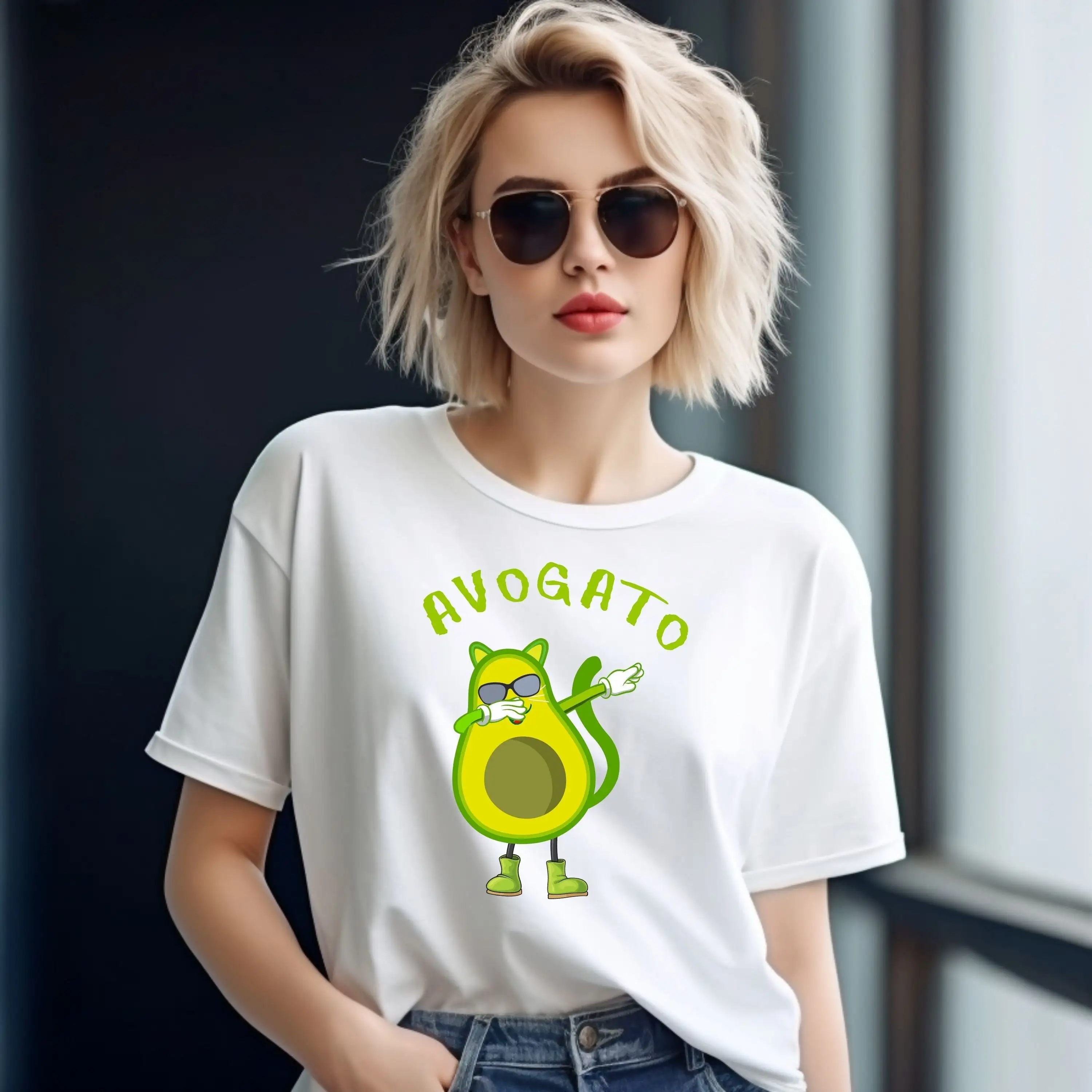 Футболка с изображением мексиканского авокадо