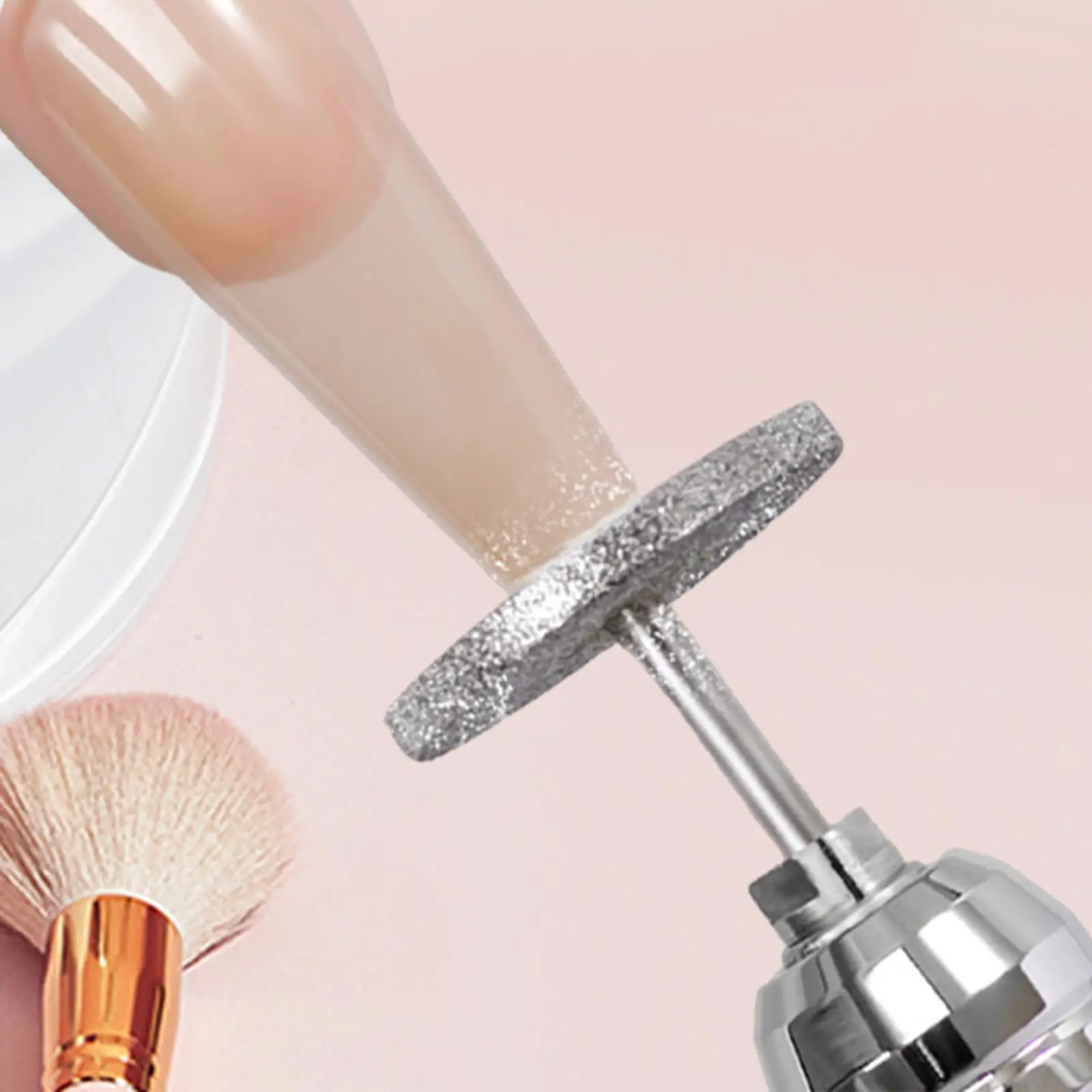 z tarczą szlifierską Głowica wiertła do paznokci narzędzie manicure Wiertło zdobienia pilnika stóp Usuwacz zrogowaceń