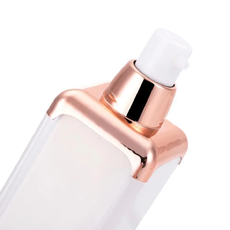 30 мл жемчужно-белый/золотистый квадратный образец для